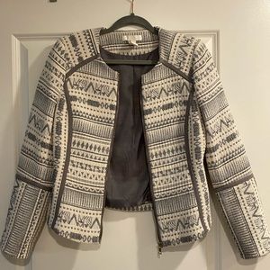 H&M Aztec Pattern Blazer